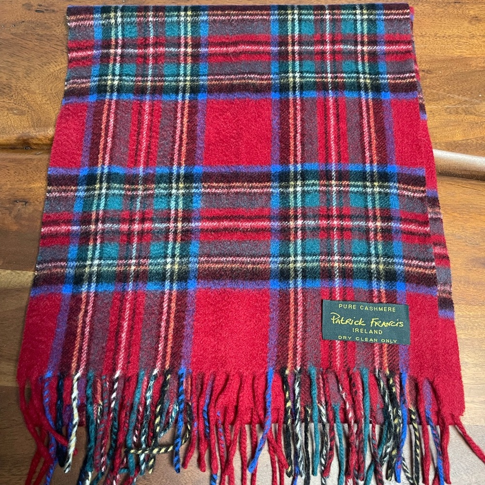 Patrick Francis scarf. 100% Cashmere. Made in Ireland